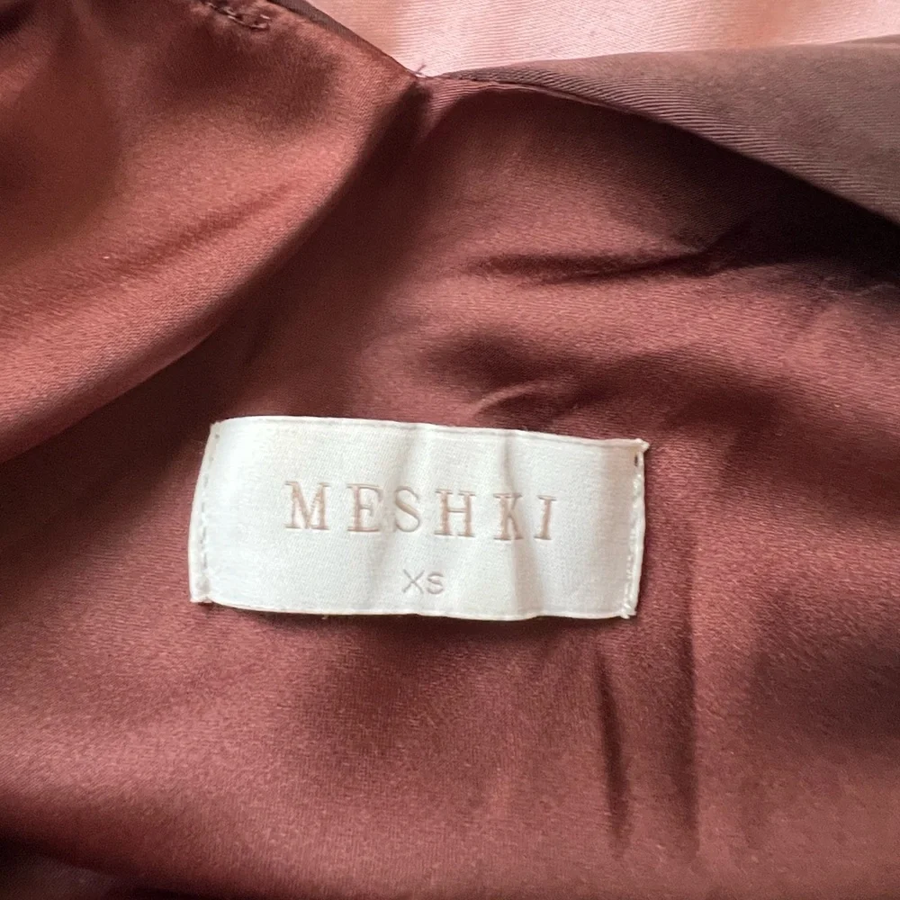 Meshki Chocolate Brown Maxi Dress - Picture 3 of 4